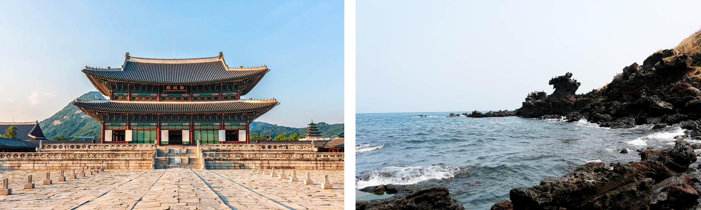 Gyeongbuk Palace+Yongduam Rock