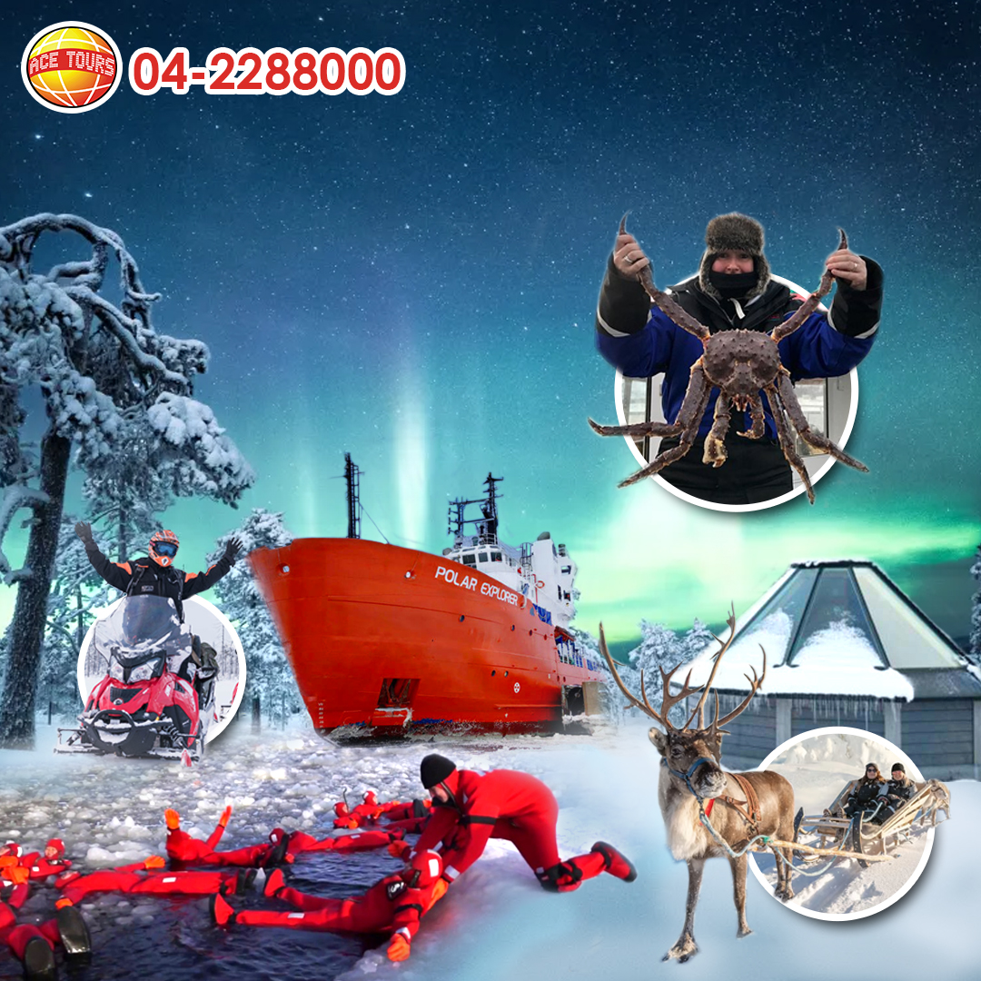 10Days Lapland+Icebreaker+Igloo